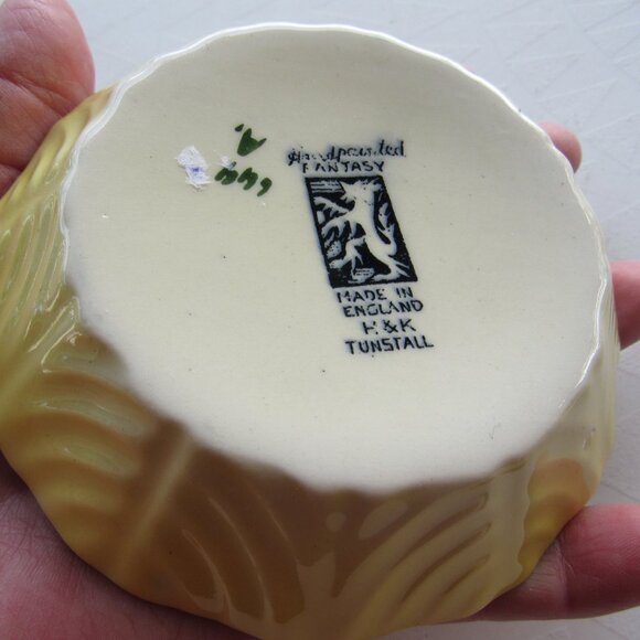 Vintage R & K Tunstall English Porcelain Small Floral Dish - Picture 4 of 4